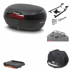 Rear trunk + mounting hardware + accessories  SH46 SH 46 NEW MODEL