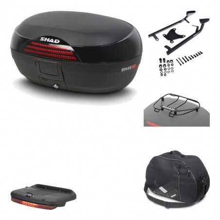 SHAD Baul trasero + herraje montaje accesorios SH46 SH 46 NEW MODEL KIT-183372