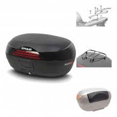 Rear trunk + mounting hardware + accessories  SH46 SH 46 NEW MODEL