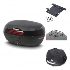 Rear trunk + mounting hardware + accessories  SH46 SH 46 NEW MODEL
