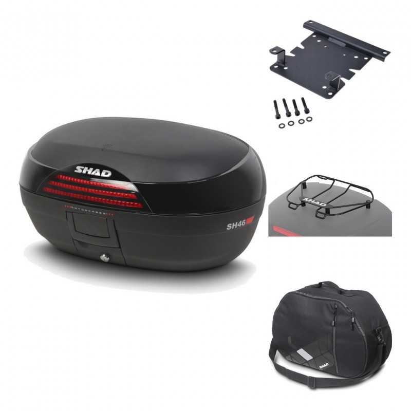 Rear trunk + mounting hardware + accessories  SH46 SH 46 NEW MODEL