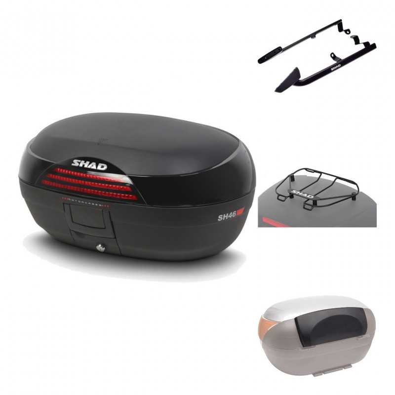 SHAD Baul trasero + herraje montaje accesorios SH46 SH 46 NEW MODEL KIT-183173