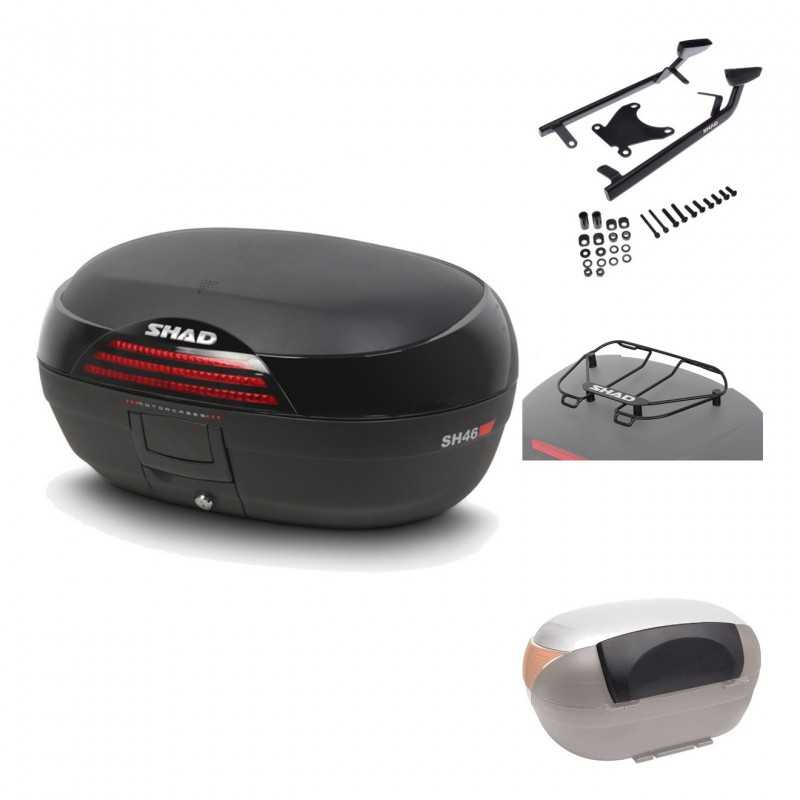 Rear trunk + mounting hardware + accessories  SH46 SH 46 NEW MODEL