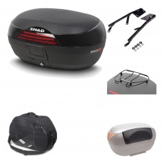 Rear trunk + mounting hardware + accessories  SH46 SH 46 NEW MODEL
