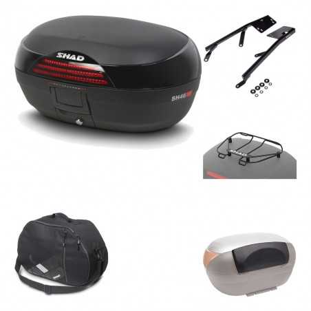 SHAD Baul trasero + herraje montaje accesorios SH46 SH 46 NEW MODEL KIT-183223