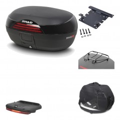 Rear trunk + mounting hardware + accessories  SH46 SH 46 NEW MODEL