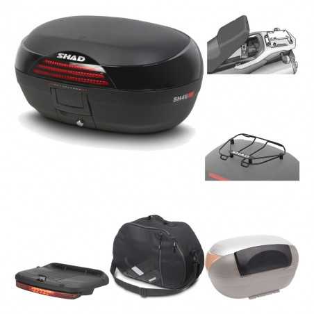 SHAD Baul trasero + herraje montaje accesorios SH46 SH 46 NEW MODEL KIT-183424