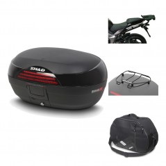 Rear trunk + mounting hardware + accessories  SH46 SH 46 NEW MODEL