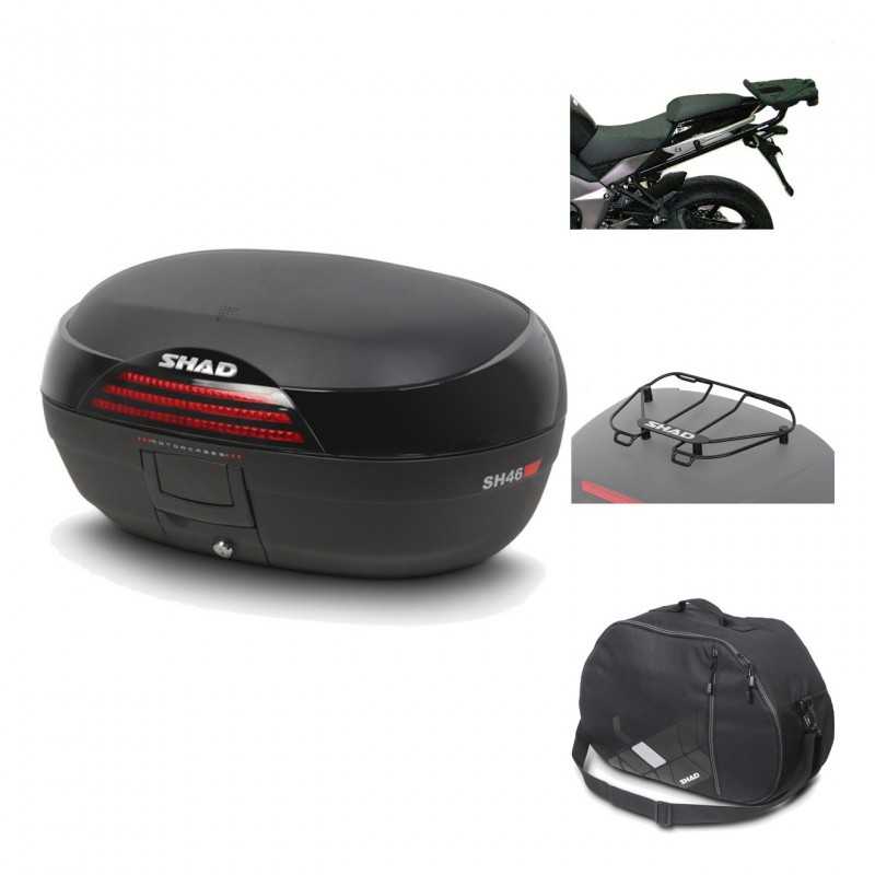 Rear trunk + mounting hardware + accessories  SH46 SH 46 NEW MODEL