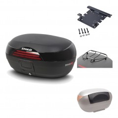 Rear trunk + mounting hardware + accessories  SH46 SH 46 NEW MODEL