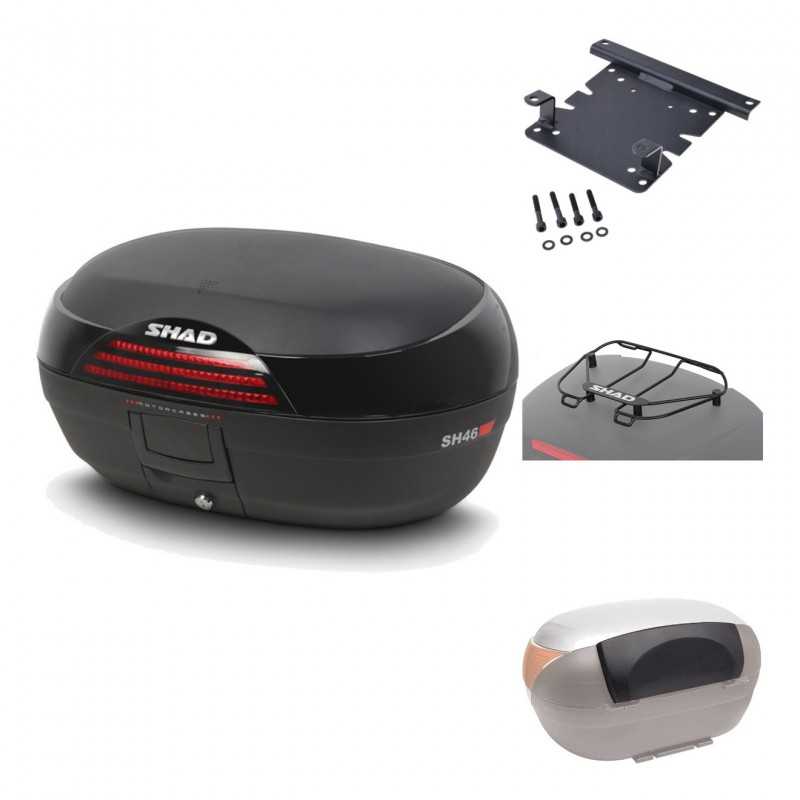 Rear trunk + mounting hardware + accessories  SH46 SH 46 NEW MODEL