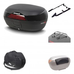 Rear trunk + mounting hardware + accessories  SH46 SH 46 NEW MODEL