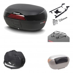 Rear trunk + mounting hardware + accessories  SH46 SH 46 NEW MODEL