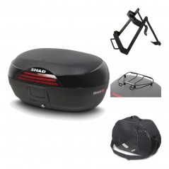 Rear trunk + mounting hardware + accessories  SH46 SH 46 NEW MODEL