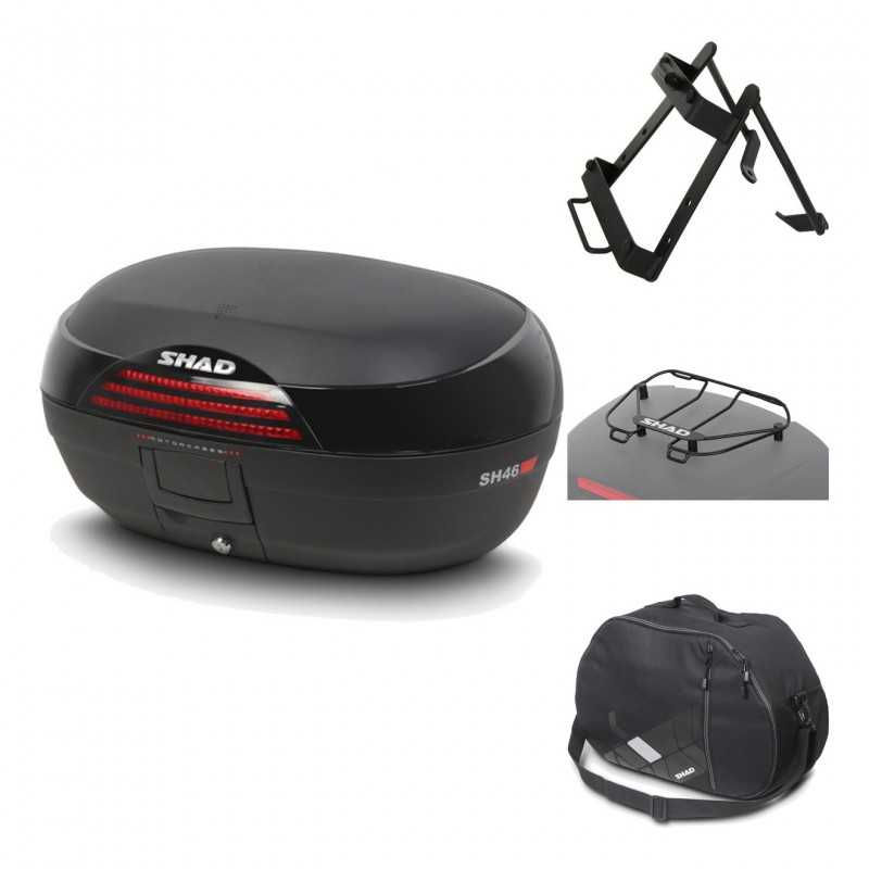 Rear trunk + mounting hardware + accessories  SH46 SH 46 NEW MODEL