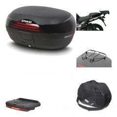 Rear trunk + mounting hardware + accessories  SH46 SH 46 NEW MODEL