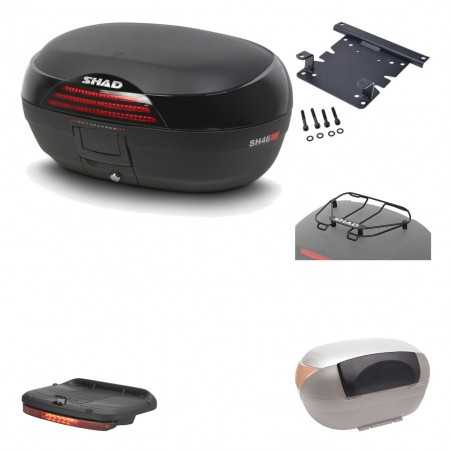 SHAD Baul trasero + herraje montaje accesorios SH46 SH 46 NEW MODEL KIT-183526