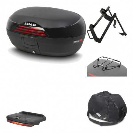 SHAD Baul trasero + herraje montaje accesorios SH46 SH 46 NEW MODEL KIT-183476
