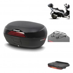 Rear trunk + mounting hardware + accessories  SH46 SH 46 NEW MODEL