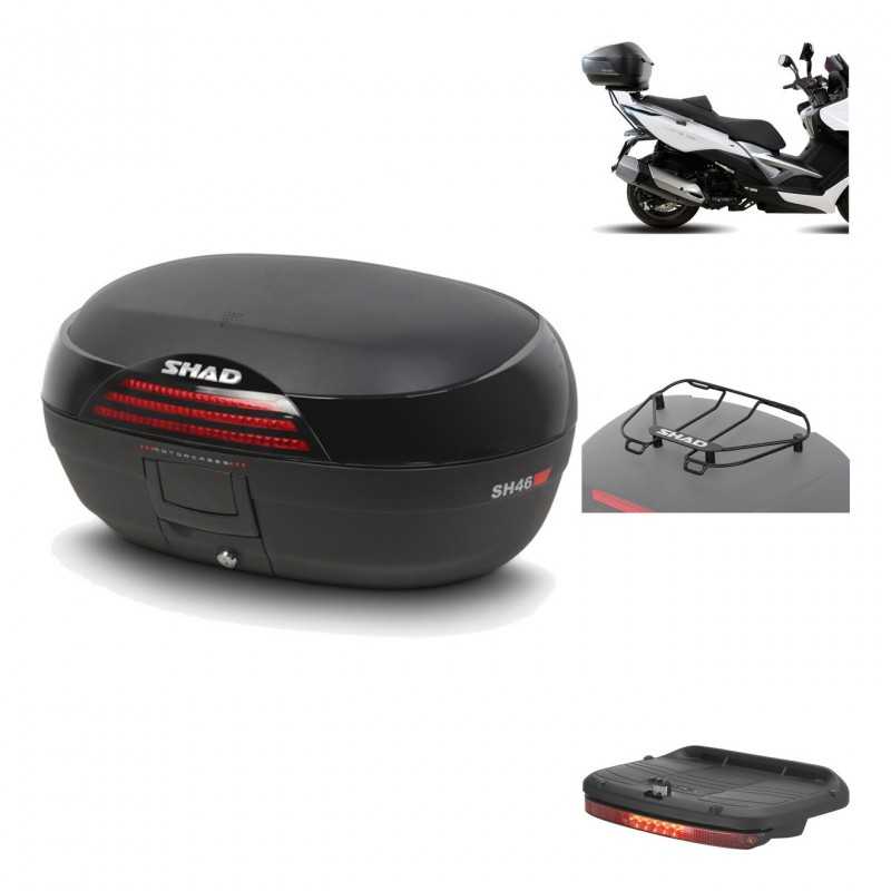 Rear trunk + mounting hardware + accessories  SH46 SH 46 NEW MODEL