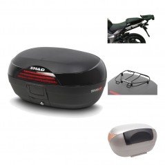 Rear trunk + mounting hardware + accessories  SH46 SH 46 NEW MODEL
