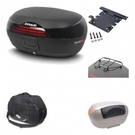 SHAD Baul trasero + herraje montaje accesorios SH46 SH 46 NEW MODEL KIT-183527