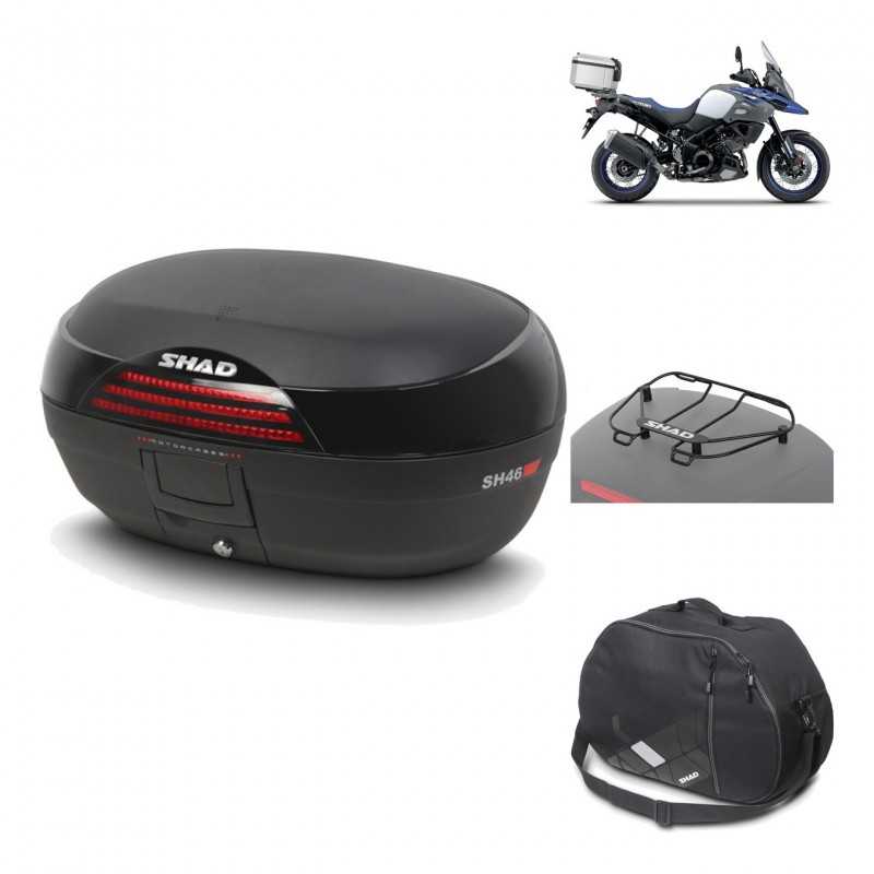 Rear trunk + mounting hardware + accessories  SH46 SH 46 NEW MODEL