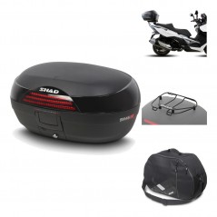 Rear trunk + mounting hardware + accessories  SH46 SH 46 NEW MODEL