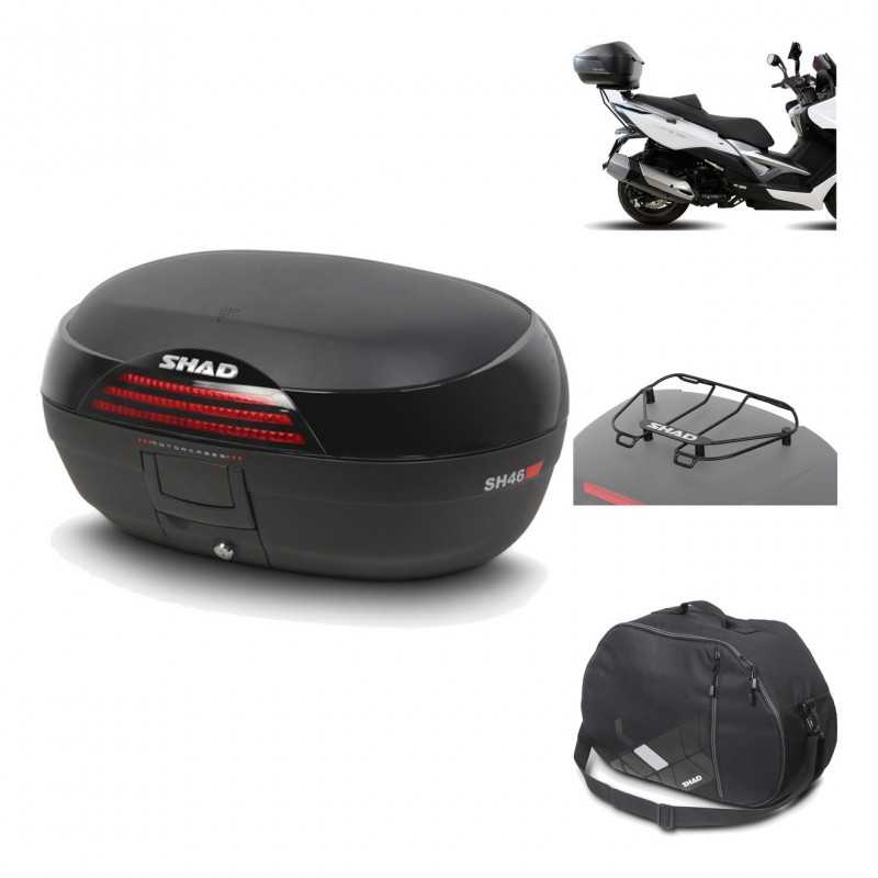 Rear trunk + mounting hardware + accessories  SH46 SH 46 NEW MODEL