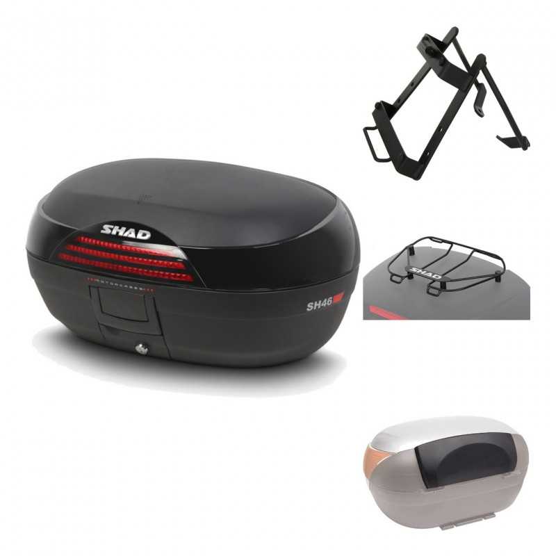 Rear trunk + mounting hardware + accessories  SH46 SH 46 NEW MODEL