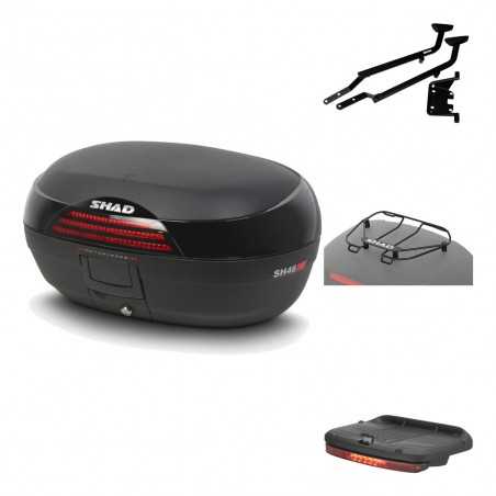 Rear trunk + mounting hardware + accessories  SH46 SH 46 NEW MODEL