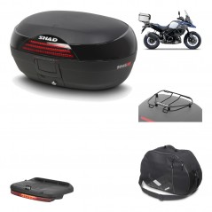 Rear trunk + mounting hardware + accessories  SH46 SH 46 NEW MODEL