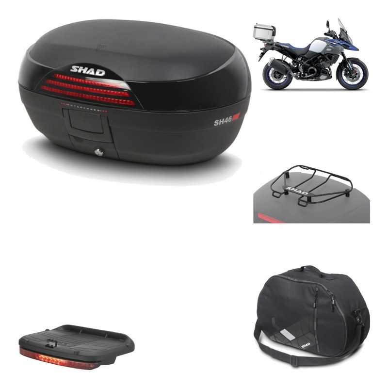 Rear trunk + mounting hardware + accessories  SH46 SH 46 NEW MODEL