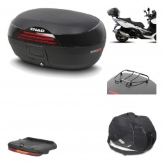 Rear trunk + mounting hardware + accessories  SH46 SH 46 NEW MODEL