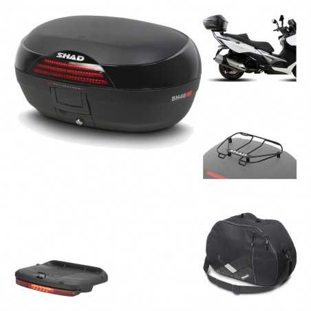 SHAD Baul trasero + herraje montaje accesorios SH46 SH 46 NEW MODEL KIT-183228