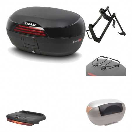 SHAD Baul trasero + herraje montaje accesorios SH46 SH 46 NEW MODEL KIT-183478