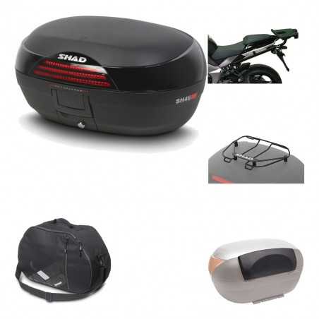 SHAD Baul trasero + herraje montaje accesorios SH46 SH 46 NEW MODEL KIT-183279