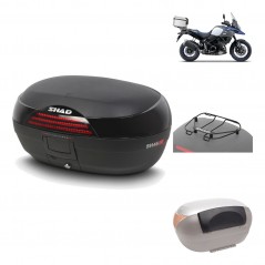 Rear trunk + mounting hardware + accessories  SH46 SH 46 NEW MODEL