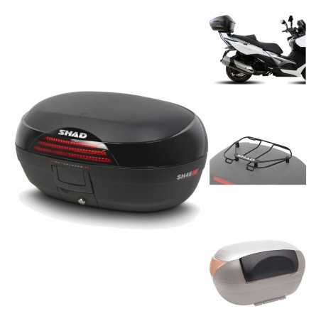Rear trunk + mounting hardware + accessories  SH46 SH 46 NEW MODEL