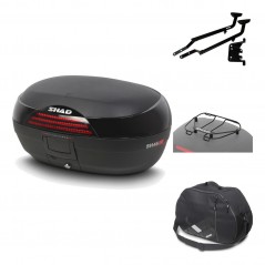 Rear trunk + mounting hardware + accessories  SH46 SH 46 NEW MODEL