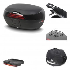 SHAD Baul trasero + herraje montaje accesorios SH46 SH 46 NEW MODEL KIT-183180