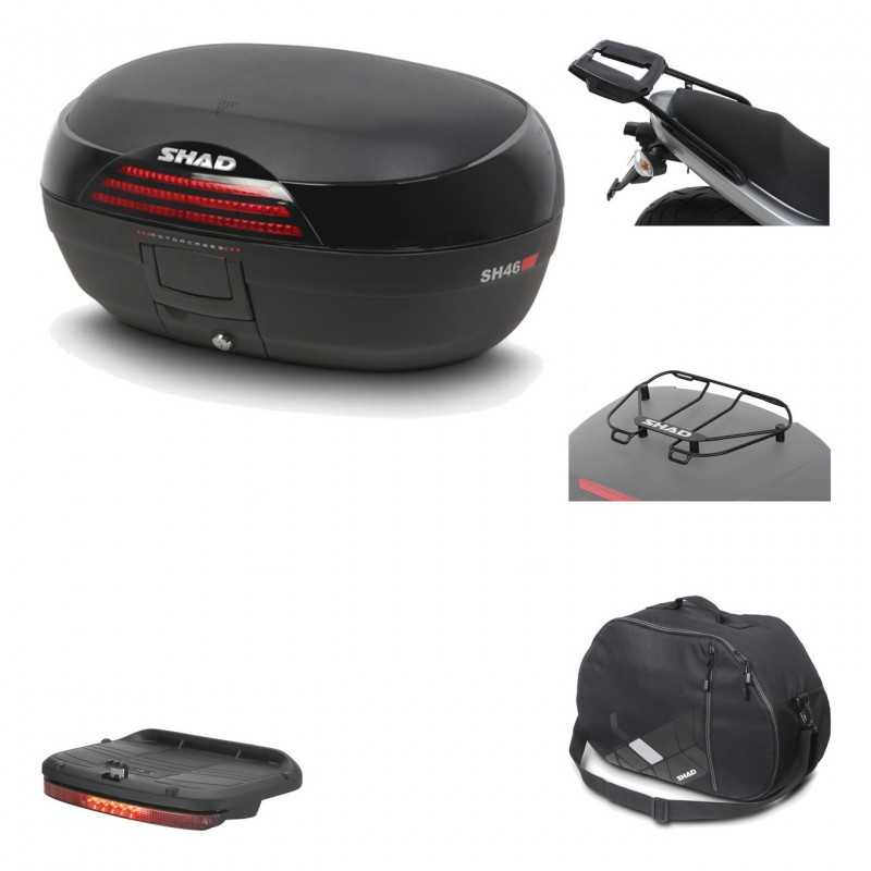SHAD Baul trasero + herraje montaje accesorios SH46 SH 46 NEW MODEL KIT-183180