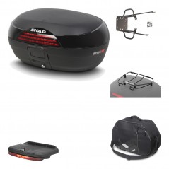 Rear trunk + mounting hardware + accessories  SH46 SH 46 NEW MODEL