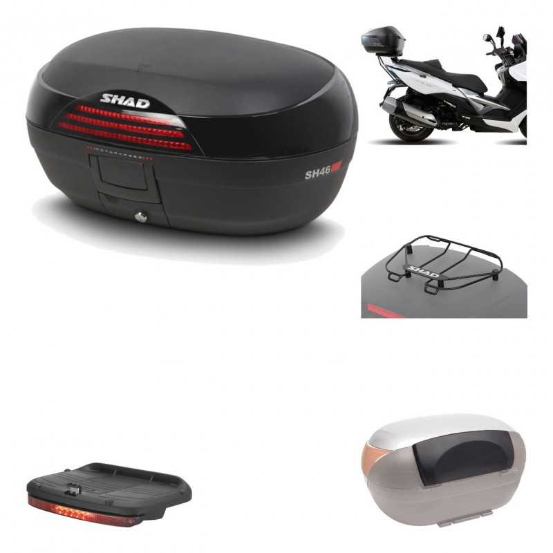 Rear trunk + mounting hardware + accessories  SH46 SH 46 NEW MODEL
