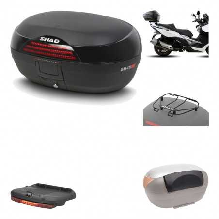 Rear trunk + mounting hardware + accessories SH46 SH 46 NEW MODEL
