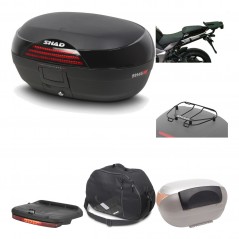 Rear trunk + mounting hardware + accessories  SH46 SH 46 NEW MODEL