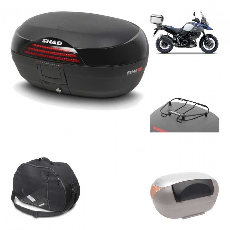 Rear trunk + mounting hardware + accessories  SH46 SH 46 NEW MODEL