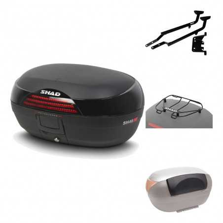 Rear trunk + mounting hardware + accessories SH46 SH 46 NEW MODEL
