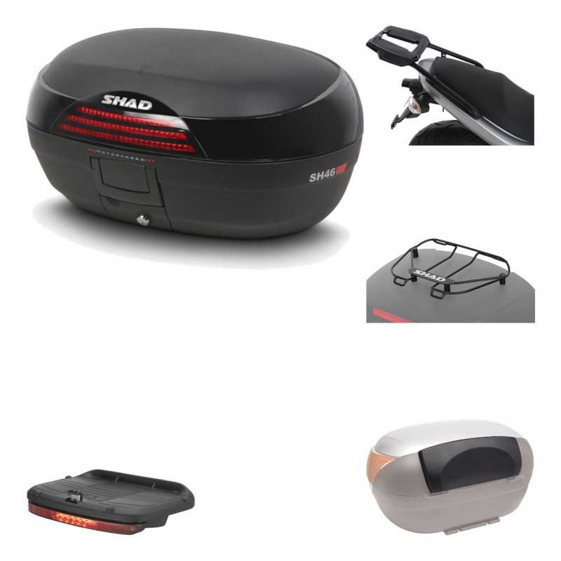 SHAD Baul trasero + herraje montaje accesorios SH46 SH 46 NEW MODEL KIT-183182