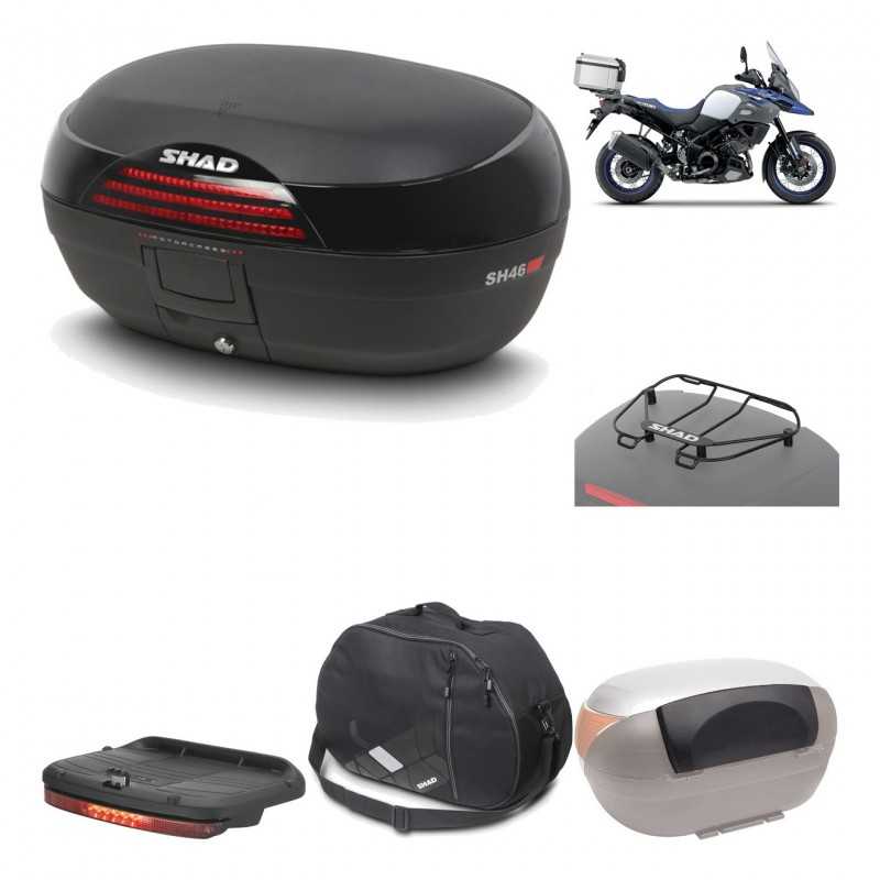 Rear trunk + mounting hardware + accessories  SH46 SH 46 NEW MODEL
